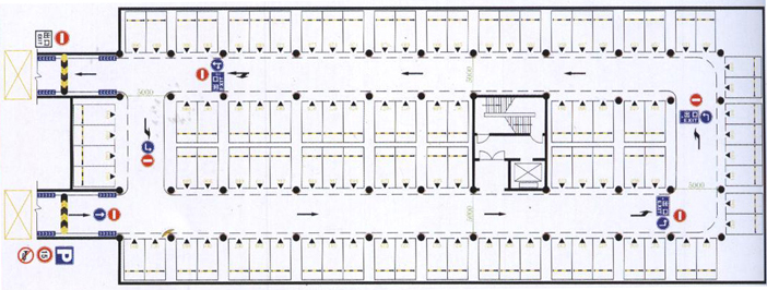 停車(chē)場(chǎng)規(guī)劃平面圖